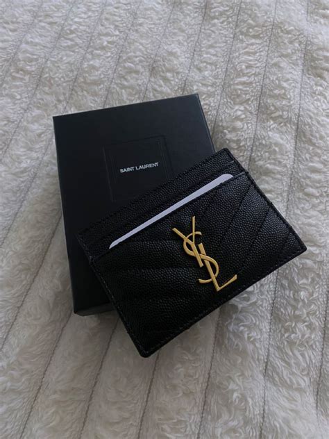 ysl card case replica|ysl cassandre card holder.